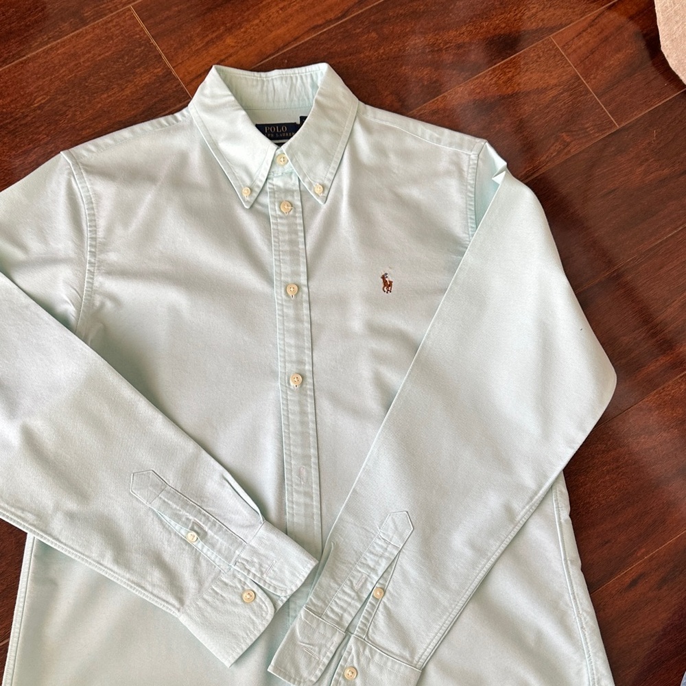 Polo by Ralph Lauren women’s Sky Blue Button Down Shirt